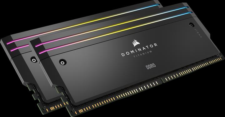 Produktbild Corsair DOMINATOR Titanium Light Enhancement Kit, 2-up config, Functional LEDs, Black Heatsink, no DRAM ICs (Mehrfarbig)