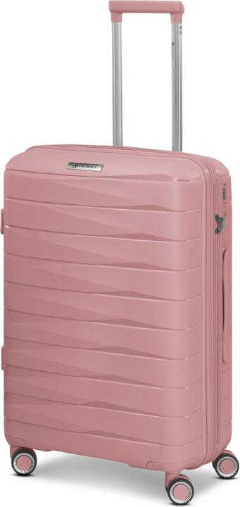 Immagine prodotto Franky Set di valigie London a 4 ruote 3 pezzi con piega ad espansione (187 l, XL (da 115l))