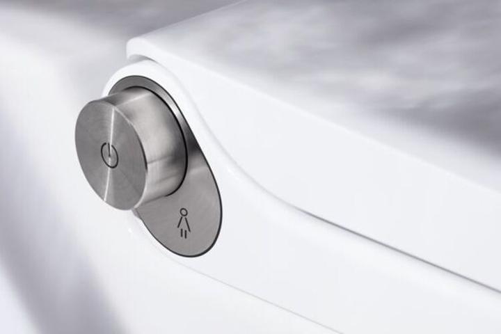 Immagine prodotto Laufen Running Cleanet Riva Doccia WC a filo pavimento, a parete, telecomando, sedile WC con coperchio