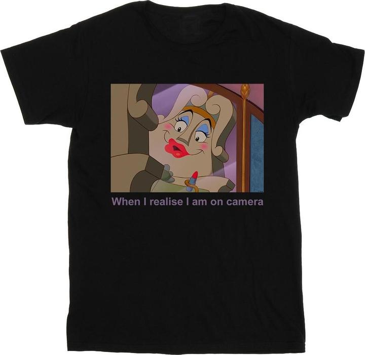 Disney Beauty And The Beast Madame De La Grande Bouche TShirt Mädchen