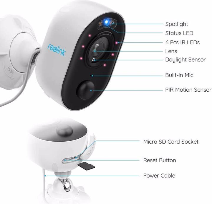 Produktbild Reolink Lumus Series E430-4MP (1920 x 1080 Pixels)