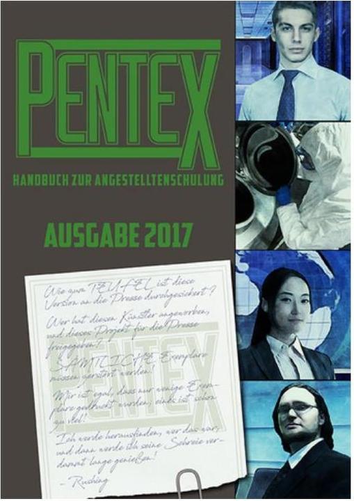 Actual product image Werwolf: Pentex Handbuch zur Angestelltenschulung (W20), Taschenbuch (DE-Ausgabe) (German, Matthew Dawkins, 2020)