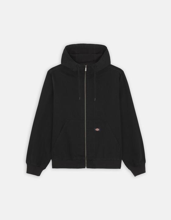 Actual product image Dickies Duck Canvas Hooded Unlined Jacket Sw Black (XL)