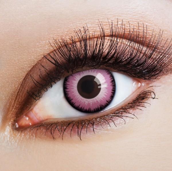Actual product image Aricona Contact lenses Open your eyes (pink/pink)