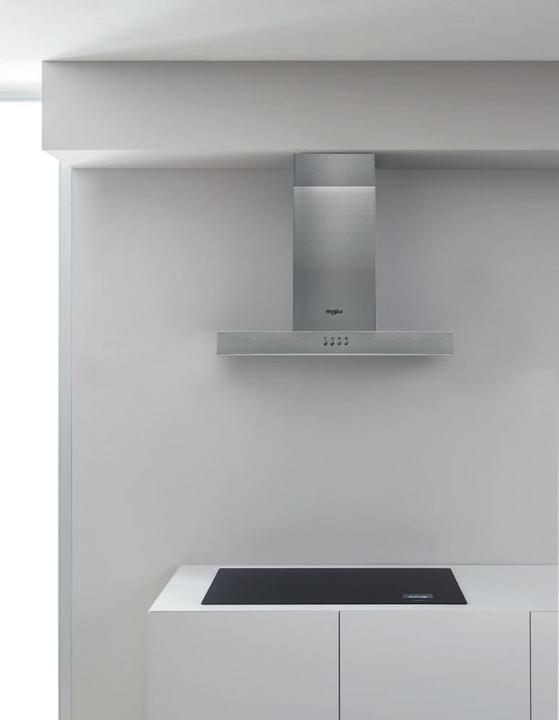 Image du produit Whirlpool AKR 558/3 IX Hotte d'aspiration murale en acier inoxydable ³/h D (Hotte murale)