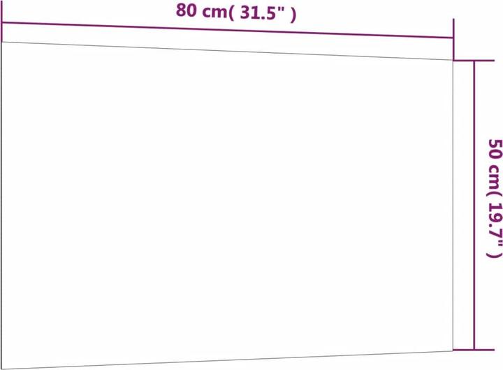 Produktbild VidaXL Jackeline (80 x 50 cm)