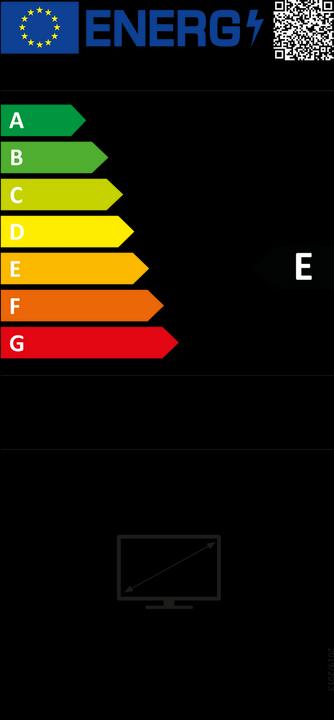 Energy Label Telefunken XH32N750M (80 cm (32 inch), black, WXGA, triple tuner, media player) (32", LED, HD, 2024)