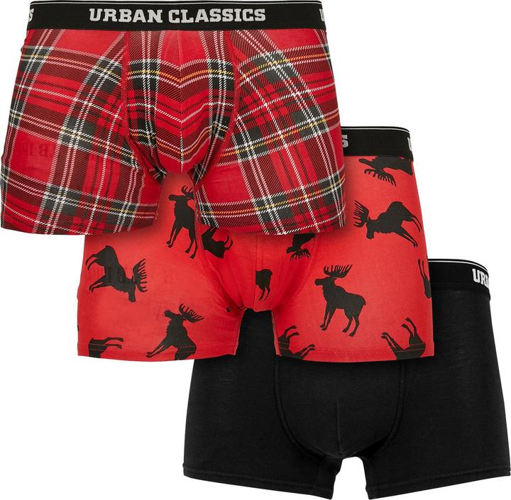 Produktbild Urban Classics Boxer Shorts 3-Pack (L, 3er Pack)