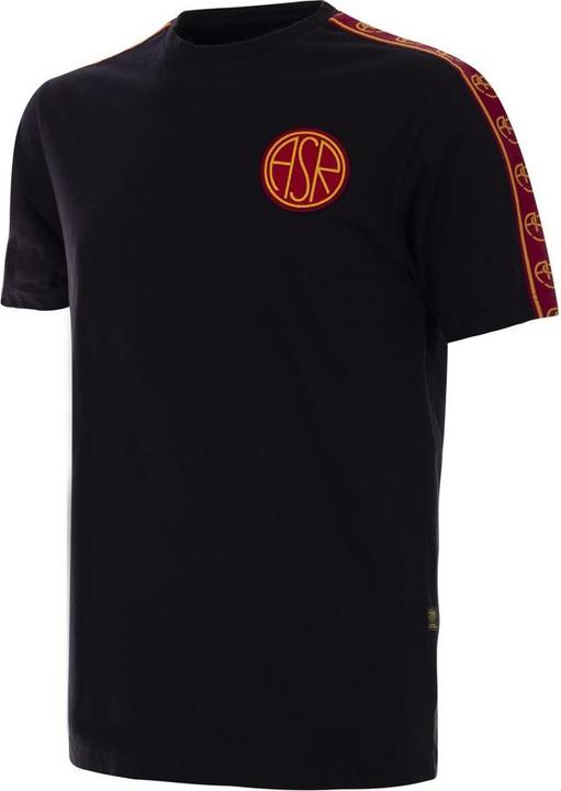 Copa Football AS Roma Black Taper T-Shirt