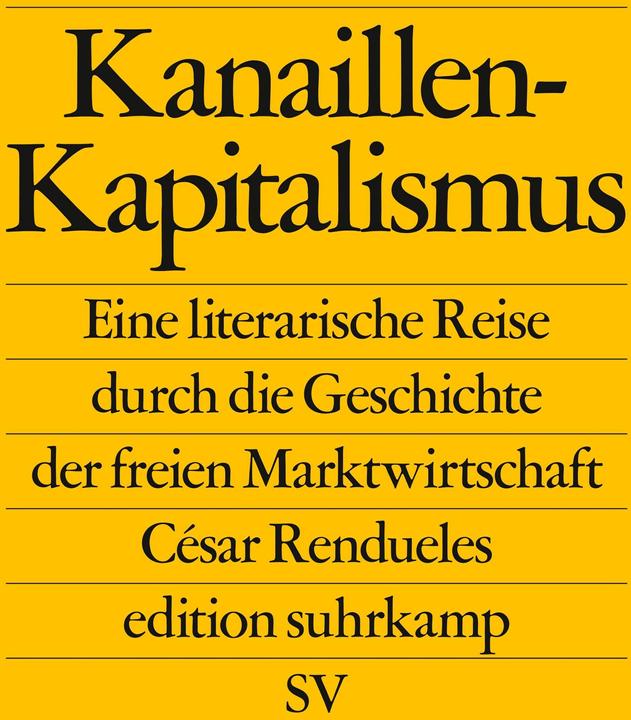 Actual product image Kanaillen-Kapitalismus (German, César Rendueles, 2018)