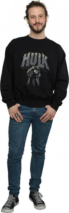 Actual product image Mens Hulk Punch Logo Sweatshirt (L)