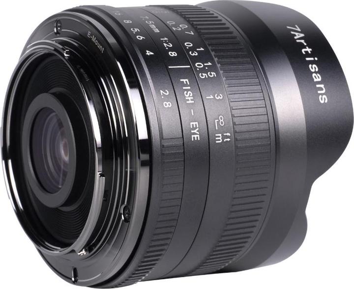 Image du produit 7artisans 7.5 mm f/2.8 Mark II, Canon E (Micro Four Thirds, Micro Four Thirds)
