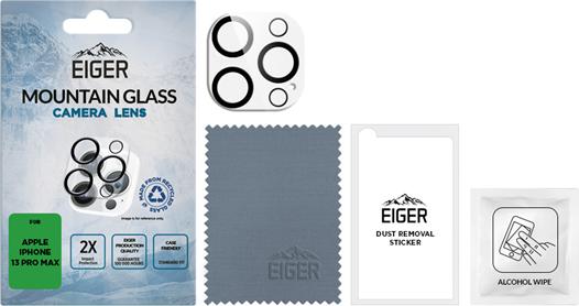 Actual product image Eiger Mountain Glass Lens (1 Piece, Apple iPhone 13 Pro Max)