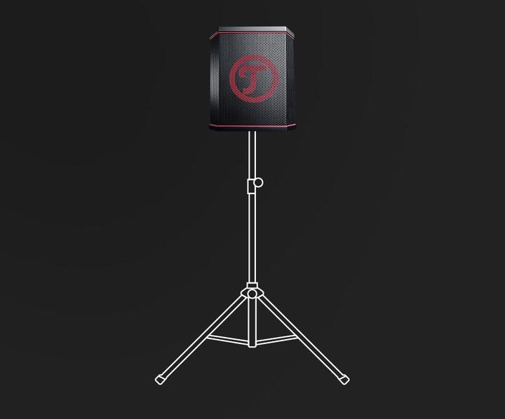 Produktbild Teufel Rockster Air Stereo Set (30 h, Netzbetrieb, Akkubetrieb)