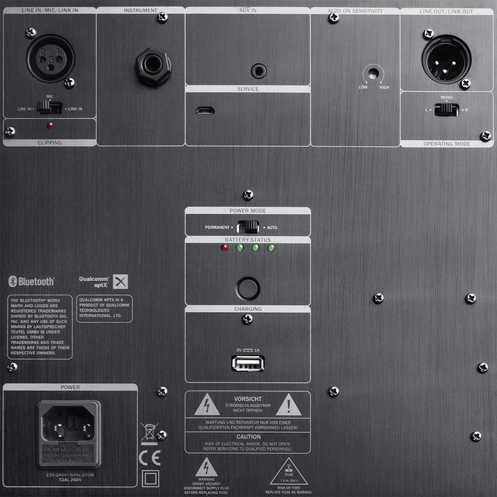 Produktbild Teufel Rockster Air Stereo Set (30 h, Netzbetrieb, Akkubetrieb)