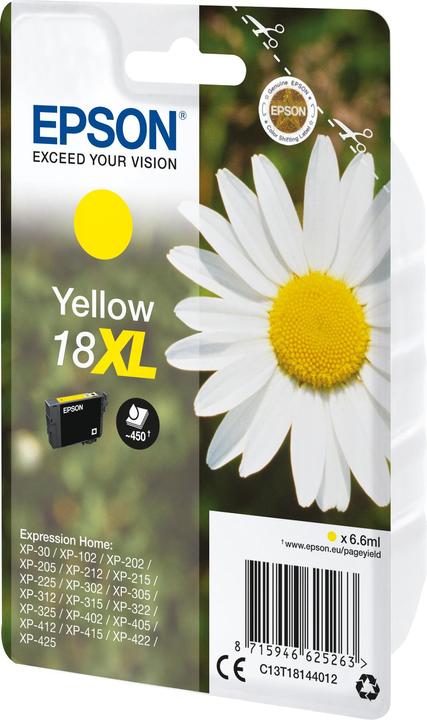 Image du produit Epson 18XL Claria Home (Y)