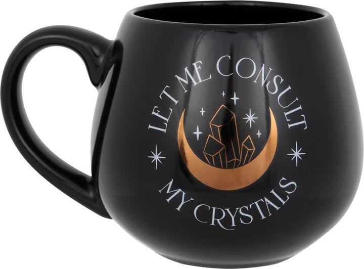 Image du produit Something Different Let Me Consult My Crystals Mug rond (500 ml, 1 x)