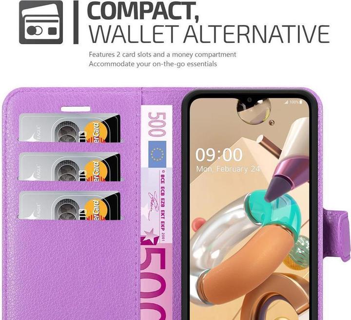Actual product image Cadorabo Book with stand function cover (K41S)