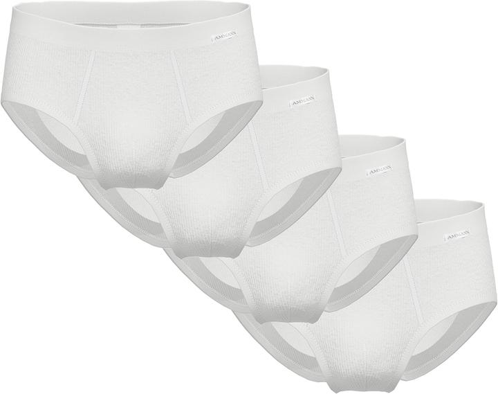 Actual product image Ammann Pack of 4 Organic Cotton Double Rib Briefs / Underpants (XXL, pack of 4)