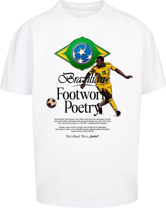 Urban Classics Upscale Footwork Poetry Oversize Tee - 166119