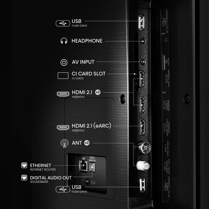 Actual product image Hisense TV 50A6N (50", LED, 4K)