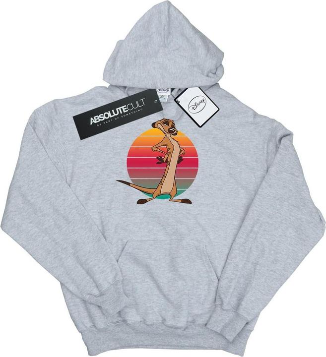 Actual product image Disney Mens The Lion King Timon Sunset Hoodie (XXL)