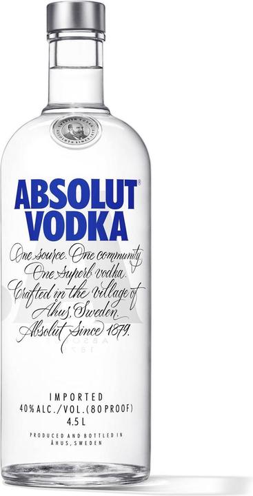 Actual product image Absolut Vodka (1 x 450 cl)
