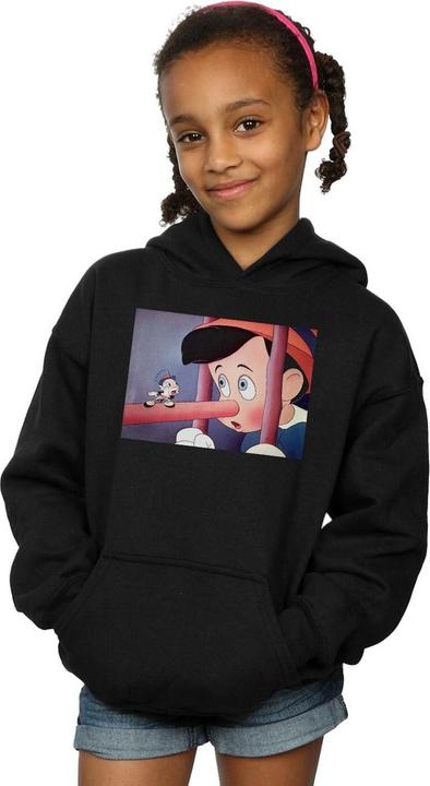 Actual product image Disney Girls Pinocchio Nose Still Hoodie (140, 146)
