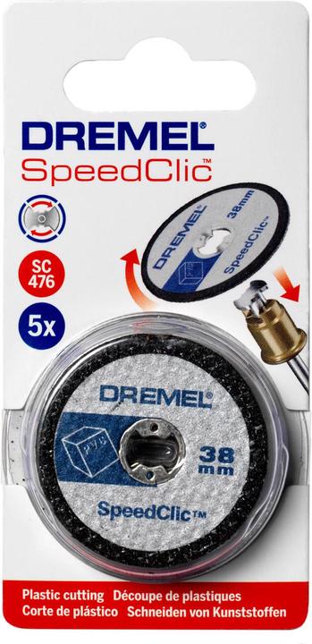 Produktbild Dremel EZ SpeedClic Kunststoff-Trennscheiben Ø 38,0 mm (5 Stück)