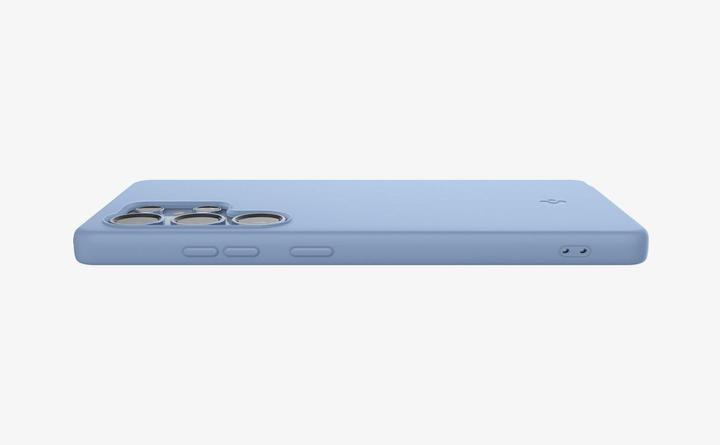 Actual product image Spigen Silicone Fit Mag Case for Samsung Galaxy S25 Ultra - Blue (Samsung Galaxy S25 Ultra)