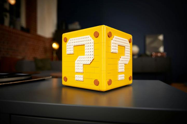 Produktbild LEGO Fragezeichen-Block aus Super Mario 64 (71395, LEGO Seltene Sets, LEGO Super Mario)