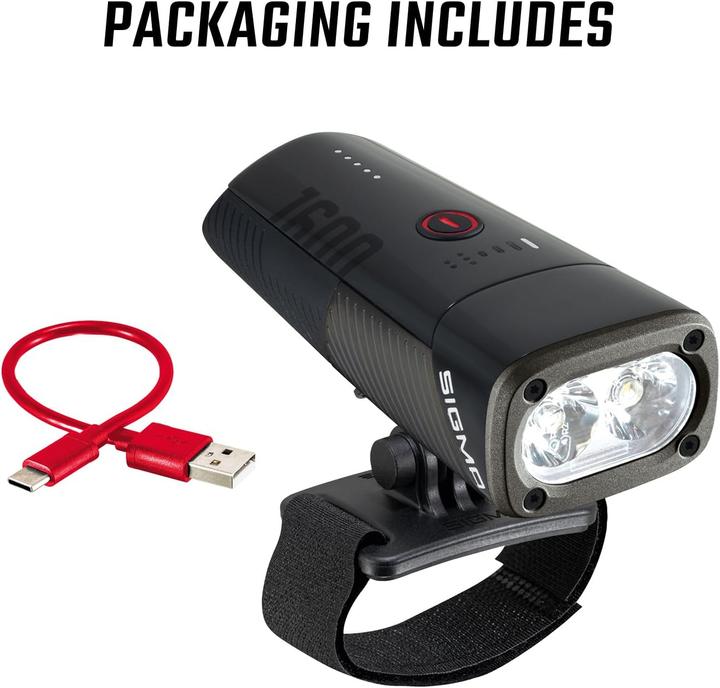 Image du produit Sigma Buster 1600HL Lumière pour casque (1600 lm)