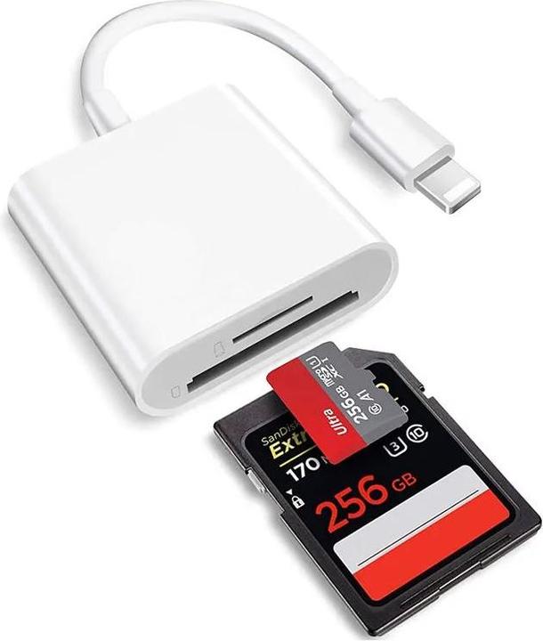 Produktbild PhoneLook USB-C 2-in-1 SD- und microSD-Kartenleser (USB-C)