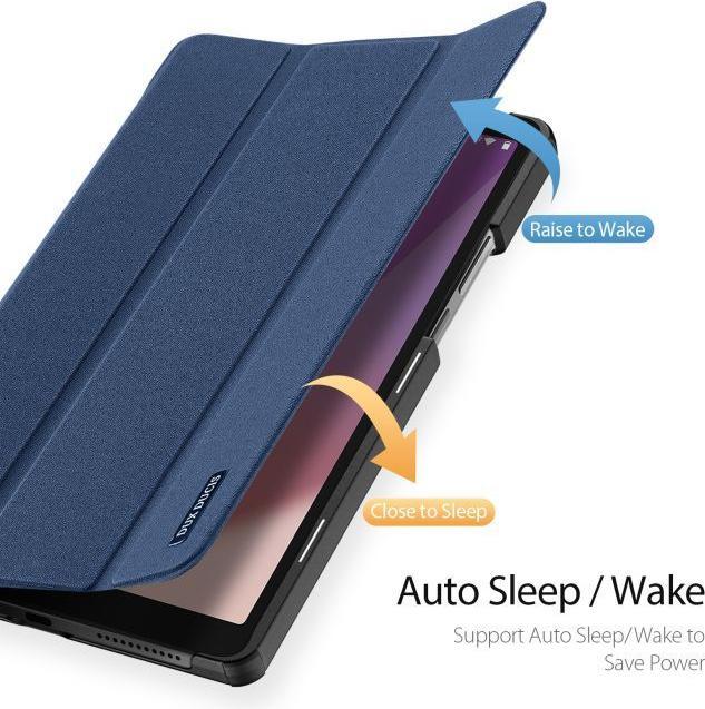 Actual product image Dux Ducis Domo Series Leather Book Cover Case (Lenovo Tab M9)