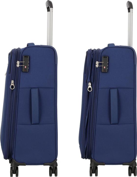 Image du produit American Tourister Blazing Ride 4 Rollen Kofferset 3-teilig mit Dehnfalte (211 l, XL (à partir de 115l))