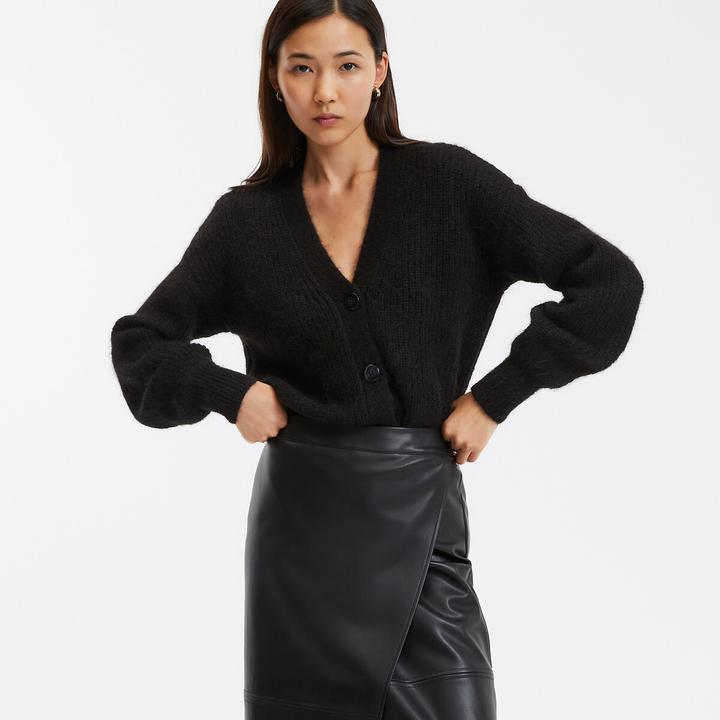 La Redoute Collections Strickjacke mit V-Ausschnitt Signature GILDAS