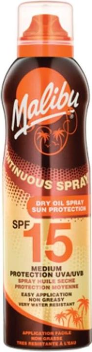 Produktbild Malibu Continuous Spray Dry Oil (Sonnenspray, SPF 15, 175 ml)