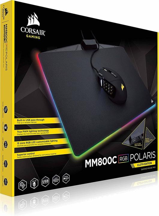 Produktbild Corsair MM800 Rgb Polaris Cloth (M)
