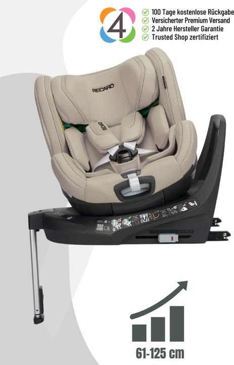 Produktbild RECARO Xenon 1 Kid Reboard Kindersitz (61-125 cm) (Kindersitzerhöhung, ECE R129/i-Size Norm)