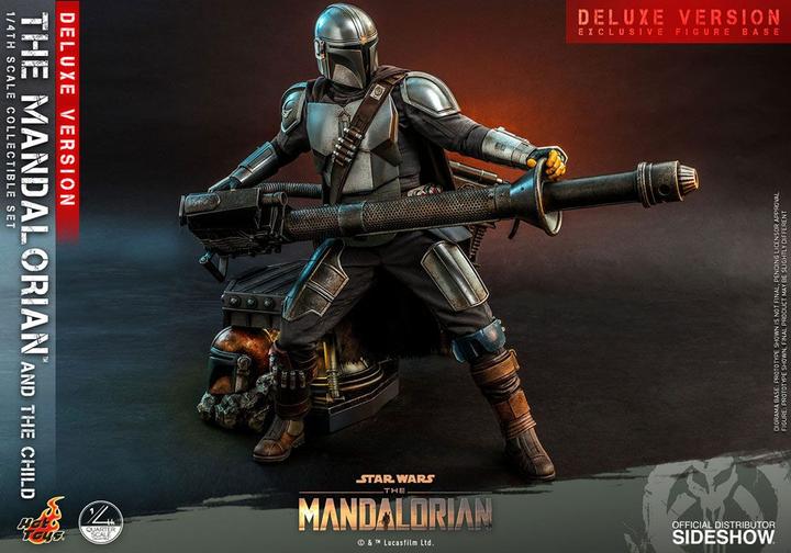 Produktbild Hot Toys Star Wars – The Mandalorian “The Mandalorian & The Child” Deluxe 1/4 Actionfiguren