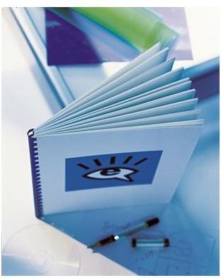 Actual product image GBC Plastic binder spine round