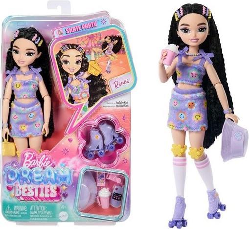 Actual product image Barbie Dream Besties™ SKATE PARTY™ Renee™ Doll and Accessories