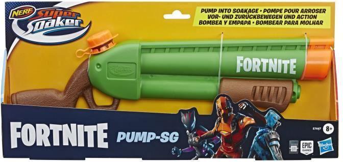 Produktbild Hasbro Nerf Super Soaker E7647FF21 Nerf Fortnite SG Water Blaster-Pump-Action