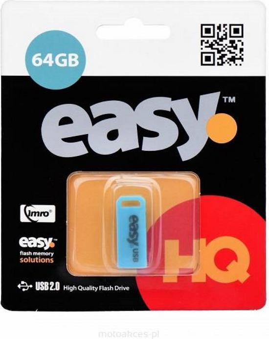 Produktbild IMRO Pendrive EASY / 64 GB (64 GB, USB 2.0, Farbbialy) (64 GB, USB-A, USB 2.0)