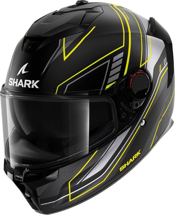 Actual product image Shark SPARTAN GT PRO TORYAN MATT matt schwarz-gelb XS (55 - 59 cm, XS)