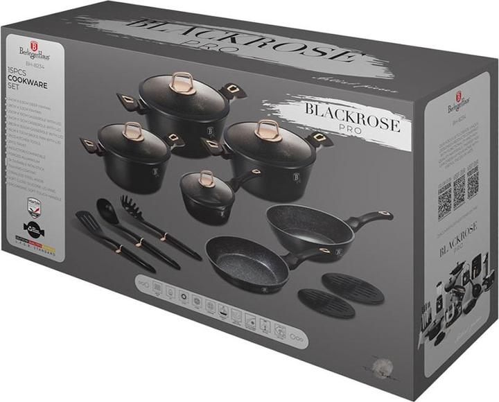Produktbild BerlingerHaus Black Rose Collection (28 cm, Pfannenset + Topfset, Aluminium)