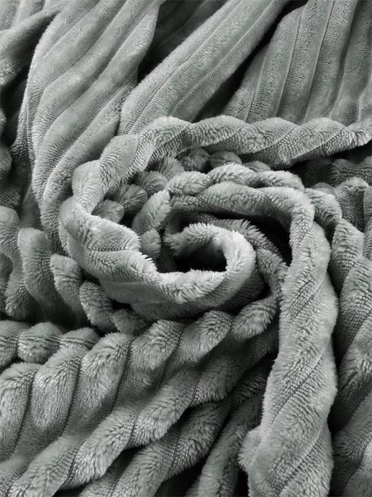 Actual product image Aspero Spannbettlaken aus Streifen-Flanell Parana (140 x 200 cm)