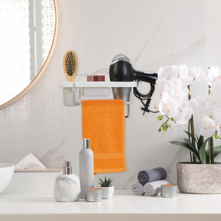 Actual product image Relaxdays Hairdryer holder