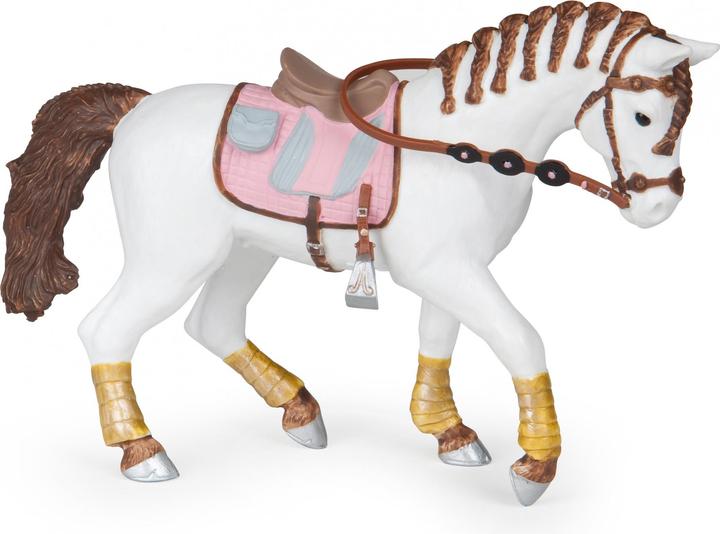 Actual product image Papo Horse with braided pigtails