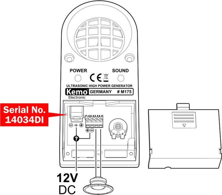Produktbild Kemo Tiervertreiber Multifrequenz M